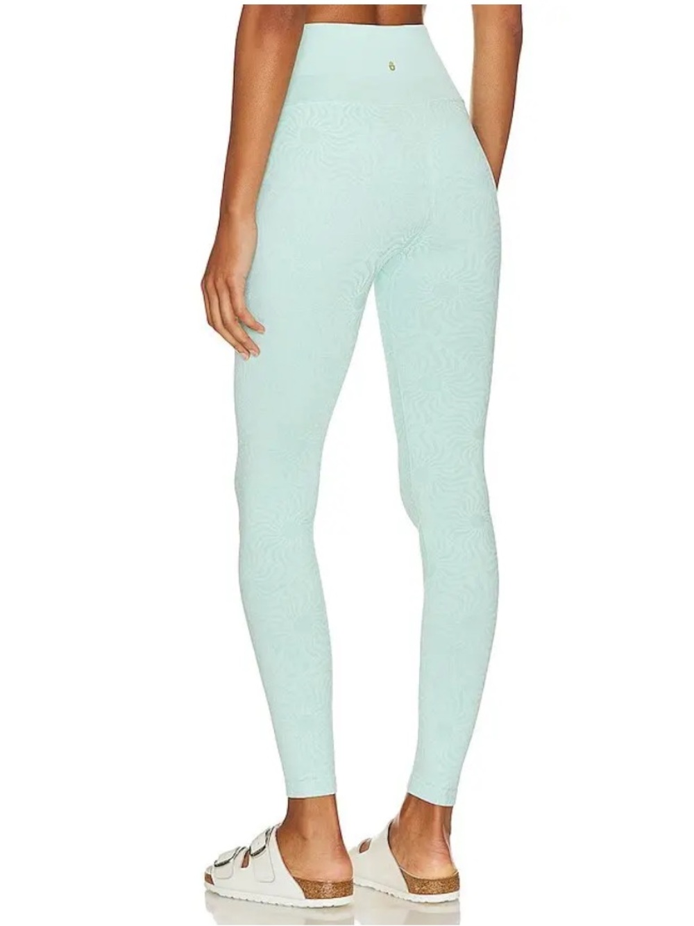 Spiritual Gangster Light Mint Green High-Rise Leggings - Picture 2 of 7